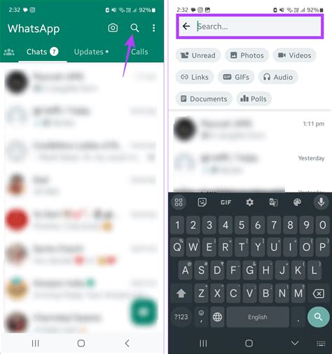 WHATSAPP Search